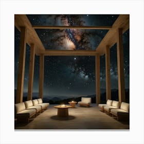 Starry Night 12 Canvas Print