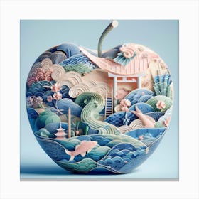 Apple Art 1 Canvas Print