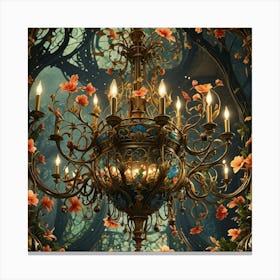 Fairytale Chandelier 1 Canvas Print