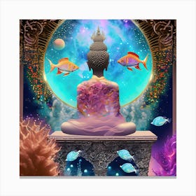 Siren Buddha #10 Canvas Print