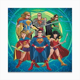 Justice League Canvas Print