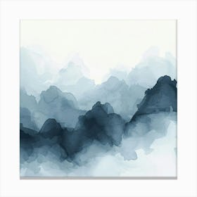 Abstract Watercolor Painting 16 Canvas Print