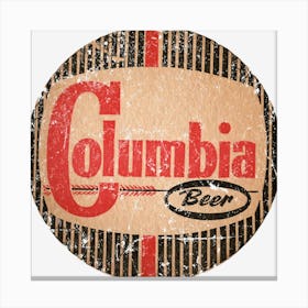 Columbia Beer Canvas Print