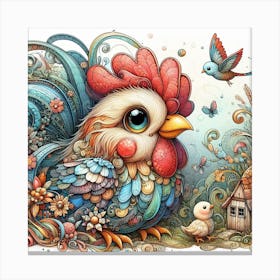 Chicken Canvas Print