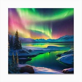 Aurora Borealis 15 Canvas Print