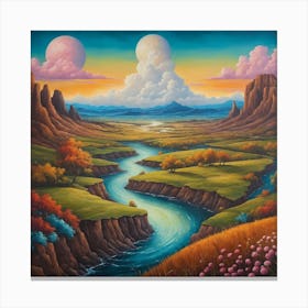 River Of Dreams Canvas Print