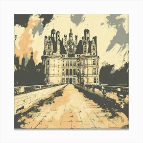 Castle In France 1 Canvas Print