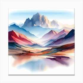 Mountain Landscape 13 Canvas Print