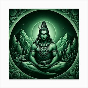 Lord Shiva 41 Canvas Print