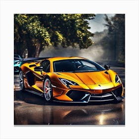 Lamborghini Huracan 38 Canvas Print