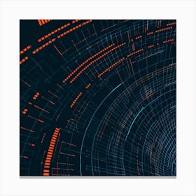 Abstract Fractal Pattern Canvas Print