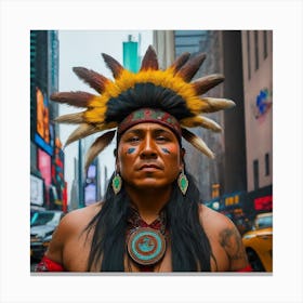 The Native New Yorker Canvas Print