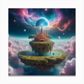 Castle In The Sky 1 Canvas Print