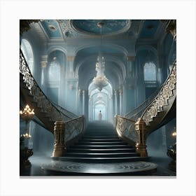 Stairs To 6 Canvas Print