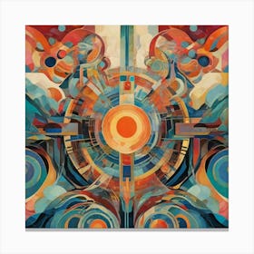 Abstract Painting 4 Canvas Print