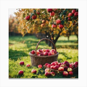 Apple Orchard 3 Canvas Print