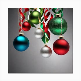 Christmas Ornaments 143 Canvas Print