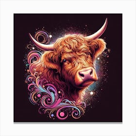 Highland Cow 1 1 Canvas Print