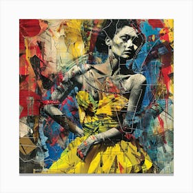 'Dancer' 1 Canvas Print