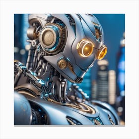 Futuristic Robot 29 Canvas Print