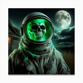 Alien Skull 1 Canvas Print