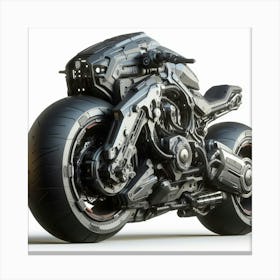 Futuristic Motorcycle 1 Canvas Print