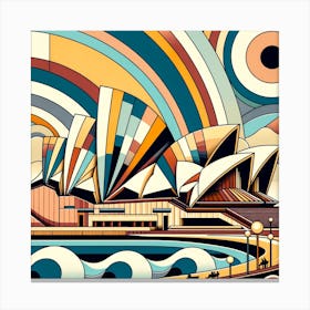 Sydney Opera House 71 Canvas Print