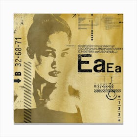 Ea, the beautiful girl Canvas Print