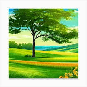 Landscape Wallpapers 28 Canvas Print