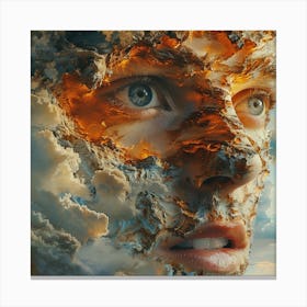 'Clouds' Canvas Print