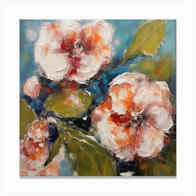 Begonia flower Canvas Print