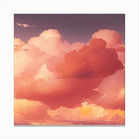 Clouds In The Sky Canvas Print