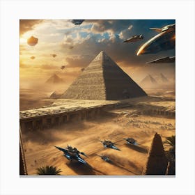 The Wrath of Ra Canvas Print