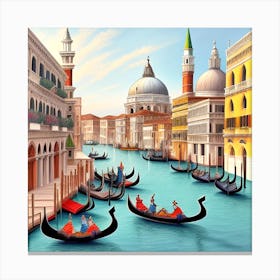Venice Grand Canal Canvas Print