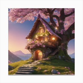 Fairy House Canvas Print
