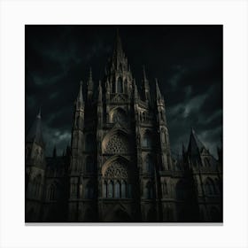 Dark Cathedral 1 Canvas Print