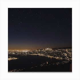 San Francisco At Night Canvas Print