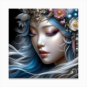 Chinese Woman 1 Canvas Print