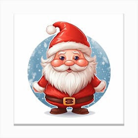 Santa Claus 4 Canvas Print