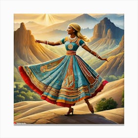 Firefly While We Don T Have Direct Evidence Of How Females Danced In The Indus Valley Civilization, (3) Canvas Print
