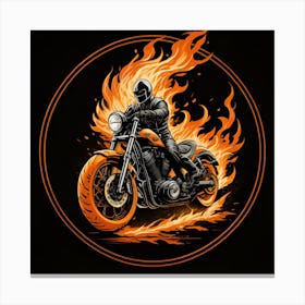 Night Rider Canvas Print