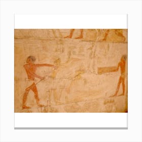 Egyptian Wall Painting Canvas Print