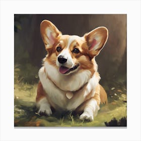 Corgi 1 Canvas Print