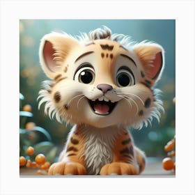 Tiger Cub 15 Canvas Print