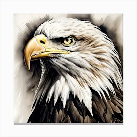 Stately Eagle 2 Canvas Print