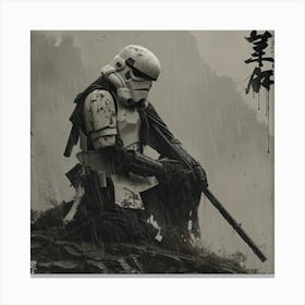 Myeera A Storm Trooper As A Ninja Mercenary In Ancient Japan Ec5f797c 5532 4b3a A0e0 0a540b6e1de6 Canvas Print