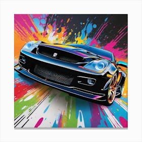 Car Painting 10 Canvas Print