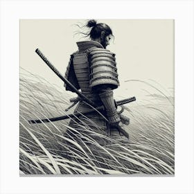 Samurai Art 42 Canvas Print