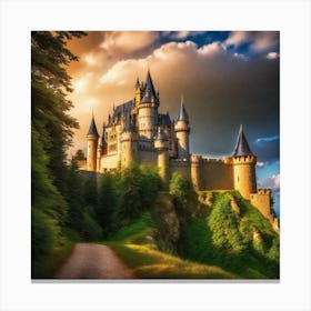 Castle In The Sky 26 Canvas Print