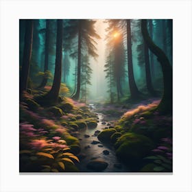 Whispering Woods 2 Canvas Print